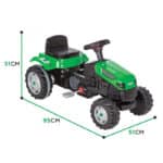 WOOPIE Traktor na Pedały Farmer GoTrac Ciągnik Ciche Koła - 006