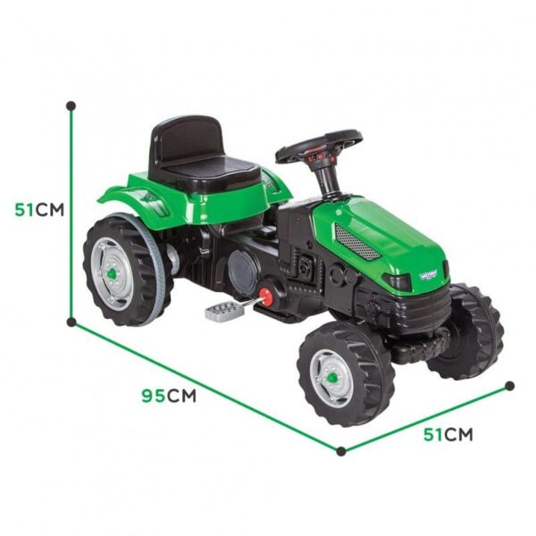 WOOPIE Traktor na Pedały Farmer GoTrac Ciągnik Ciche Koła - 013