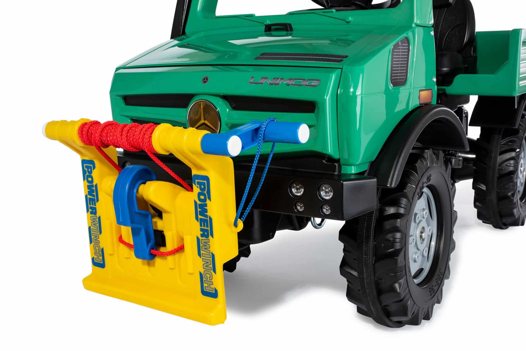 Rolly Toys RollyUnimog Forst  Mercedes-Benz  Wyciągarka - Ciężarówka Samochód na Pedały - 003
