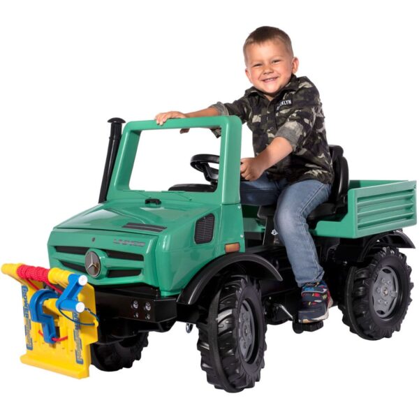 Rolly Toys RollyUnimog Forst  Mercedes-Benz  Wyciągarka - Ciężarówka Samochód na Pedały - 009