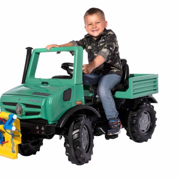 Rolly Toys RollyUnimog Forst  Mercedes-Benz  Wyciągarka - Ciężarówka Samochód na Pedały - 010