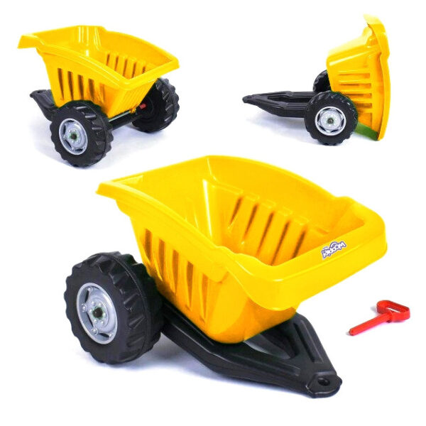 WOOPIE Przyczepka ACTIVE TRAILER Żółta 35 kg - 001