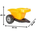 WOOPIE Przyczepka ACTIVE TRAILER Żółta 35 kg - 002