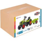 FALK Traktor Claas Zielony na Pedały z Przyczepą + Klakson od 2 Lat. - 010