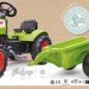 FALK Traktor Claas Zielony na Pedały z Przyczepą + Klakson od 2 Lat. - 011