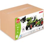 FALK Traktor na Pedały z Łyżką i Przyczepką Zielony CLAAS od 3 Lat - 004