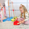 TOOKY TOY Drewniany Zestaw do Sprzątania dla Dzieci 6 el. - 011