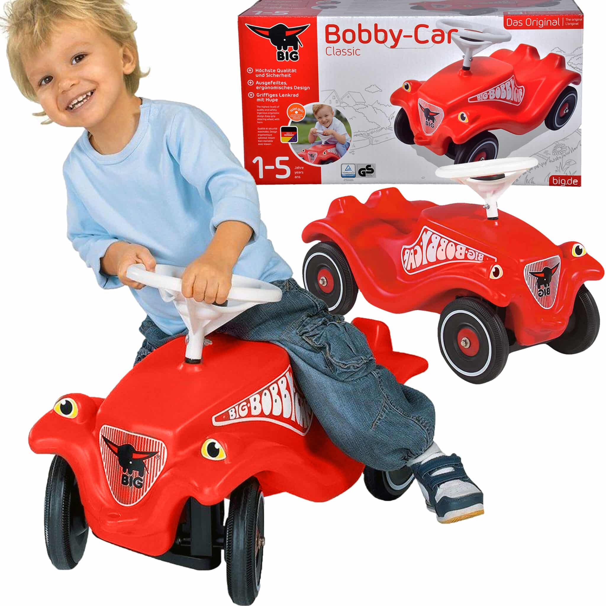 BIG Jeździk Odpychacz Bobby Car Classic - 001