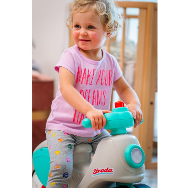 FALK  Jeździk Scooter Strada Retro Ciche Opony od 1 Roku - 006