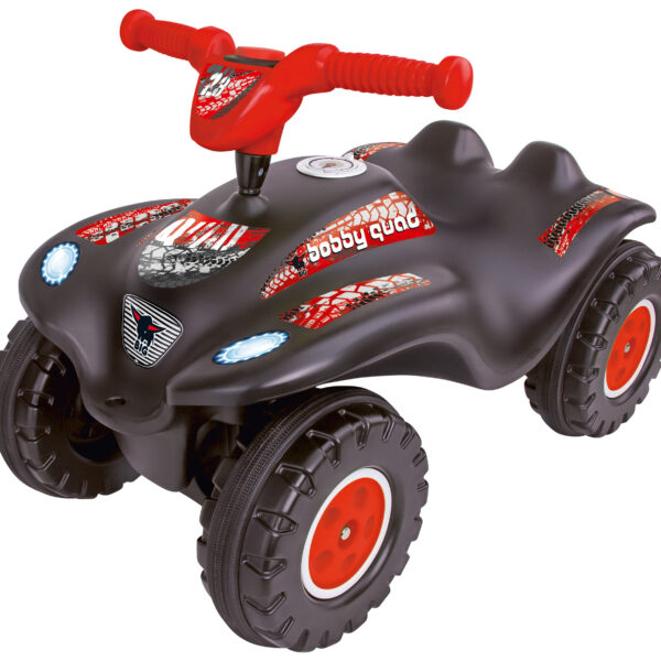 BIG Jeździk Bobby Quad Racing Czarny - 001