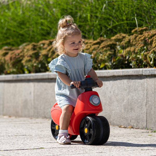 FALK  Jeździk Scooter Strada Scooter Czerwony Ciche Opony od 1 Roku - 008