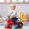 FALK Maurice Traktorek Jeździk Czerwony Pchacz Odpychacz Schowek od 1 roku - 007