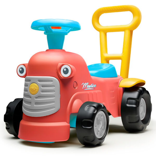 FALK Maurice Traktorek Jeździk Czerwony Pchacz Odpychacz Schowek od 1 roku - 009