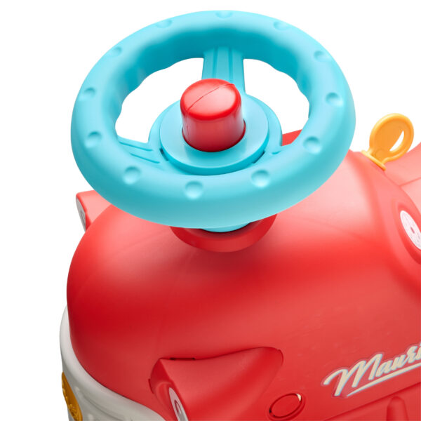 FALK Maurice Traktorek Jeździk Czerwony Pchacz Odpychacz Schowek od 1 roku - 010