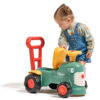 FALK Maurice Traktorek Jeździk Zielony Pchacz Odpychacz Schowek od 1 roku - 010