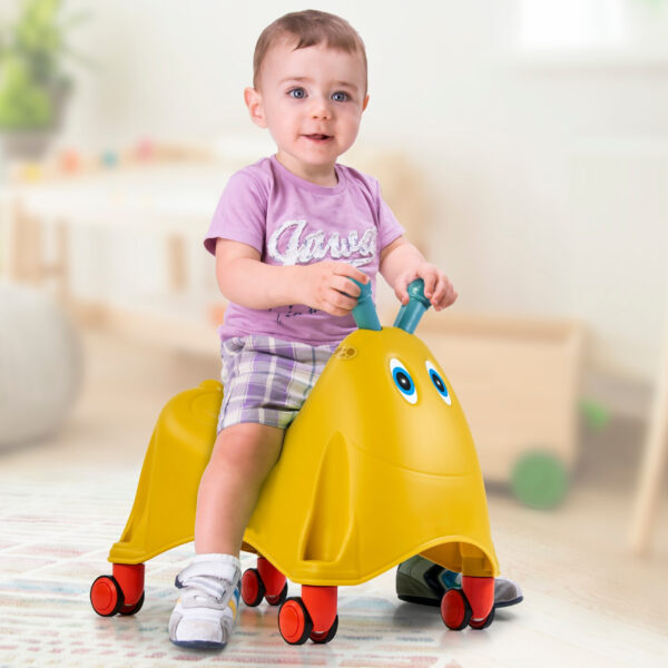 FEBER Jeździk Odpychacz Casual Chodzik Obrotowe kółka 360° 1+ - 002