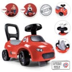 Smoby Czerwony Jeździk z klaksonem Ride-On - 002