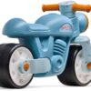 FALK Jeździk Biegowy Ciche Koła Motor Prem1er Retro Niebieski 1+ - 002