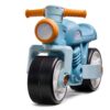 FALK Jeździk Biegowy Ciche Koła Motor Prem1er Retro Niebieski 1+ - 004