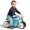 FALK Jeździk Biegowy Ciche Koła Motor Prem1er Retro Niebieski 1+ - 006