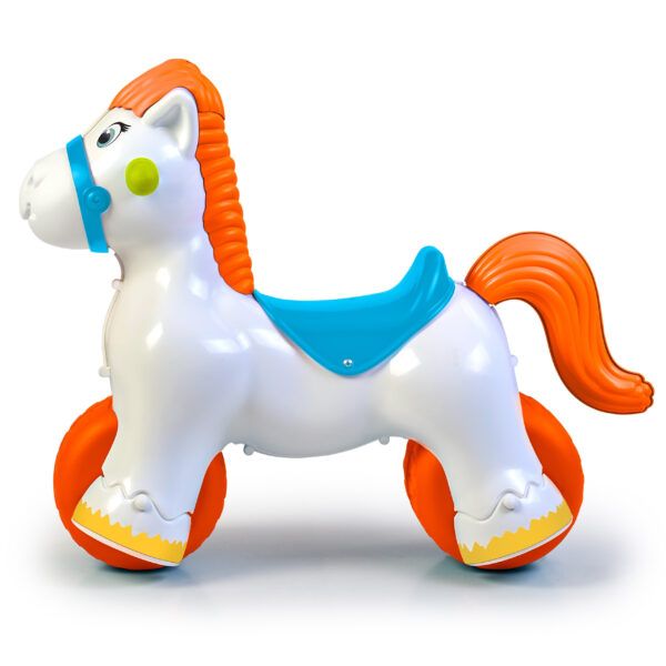 FEBER Interaktywny Bujany Konik 2w1 – Jeździk Biegowy - 004