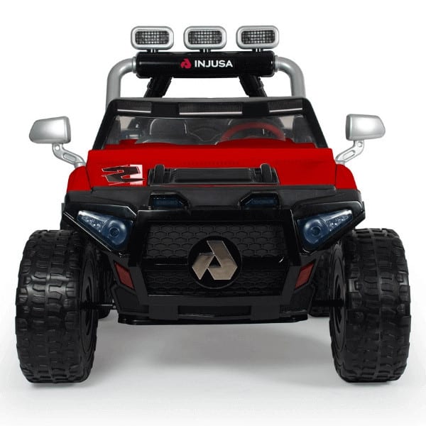 INJUSA Samochód Na Akumulator 24V Monster Dwuosobowy LED - 008