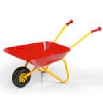 Taczka dla dzieci czerwona metalowa Rolly Toys - 001