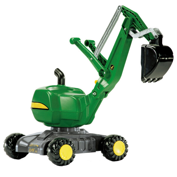 Rolly Toys RollyDigger John Deere Koparka samobieżna Jeździk - Zielony - 001
