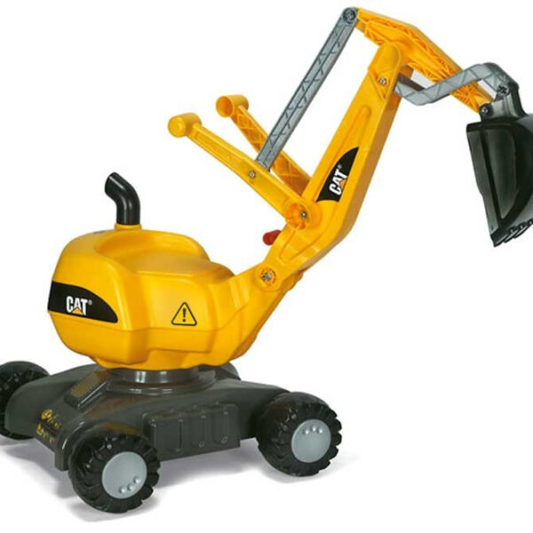Rolly Toys RollyDigger CAT - Koparka Jeździk obrotowa Żółta - 001