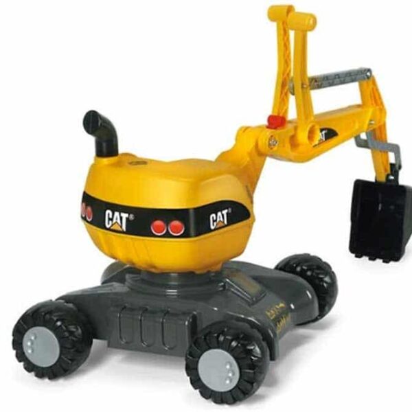 Rolly Toys RollyDigger CAT - Koparka Jeździk obrotowa Żółta - 002