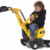 Rolly Toys RollyDigger CAT - Koparka Jeździk obrotowa Żółta - 003