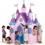 FEBER Ogromny pałac księżniczki Super Palace Domek Ogrodowy - 001