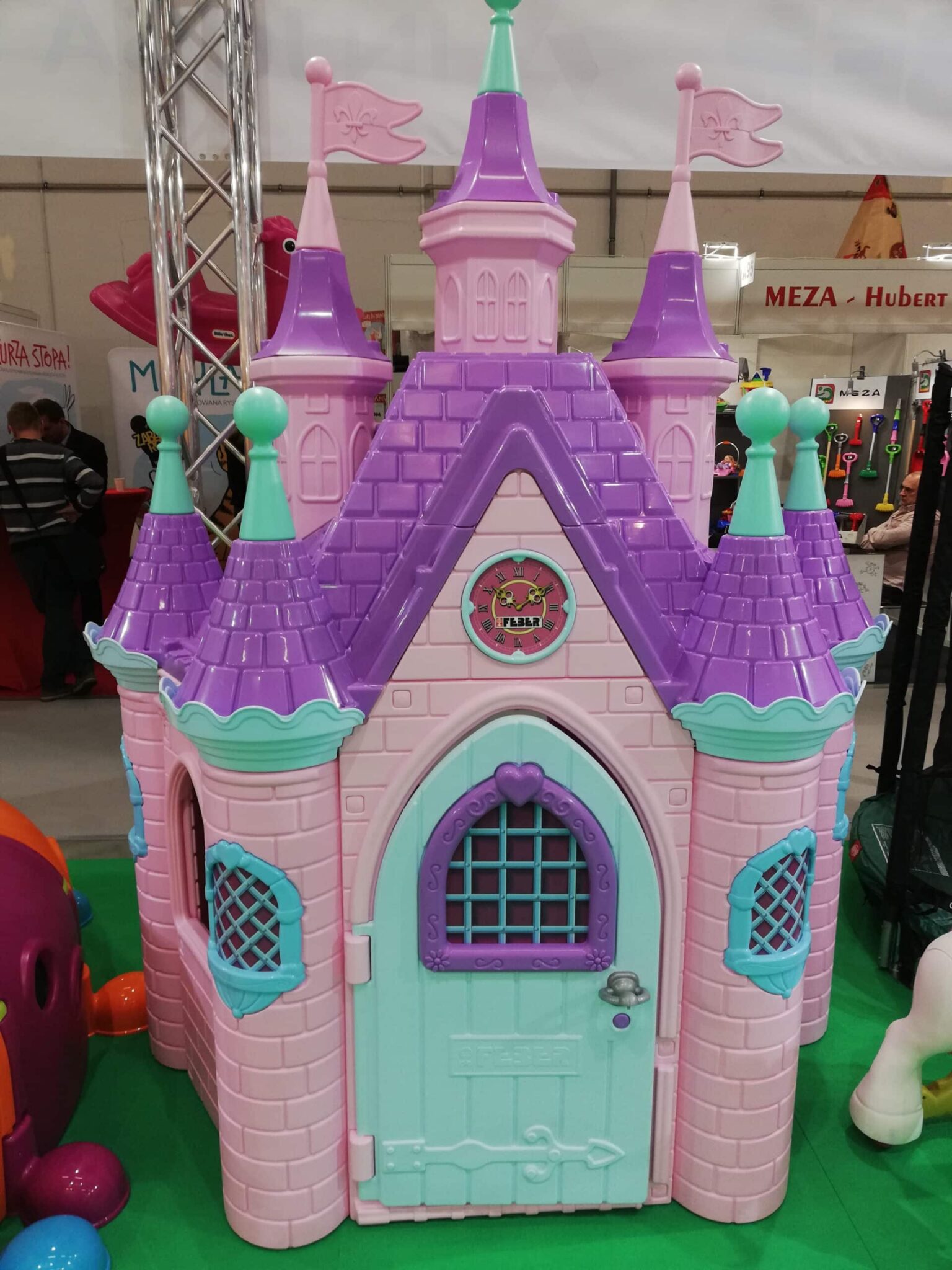 FEBER Ogromny pałac księżniczki Super Palace Domek Ogrodowy - 002
