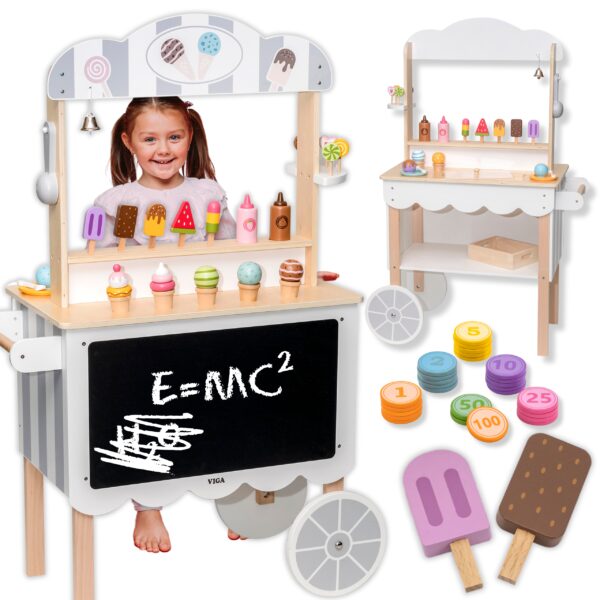 VIGA Sklep Moblilny Lodziarnia Cukiernia 3w1 - 001