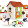 FEBER Dom Aktywności Wielofunkcyjny Domek  6 w 1 z Dołączonymi Grami - 001