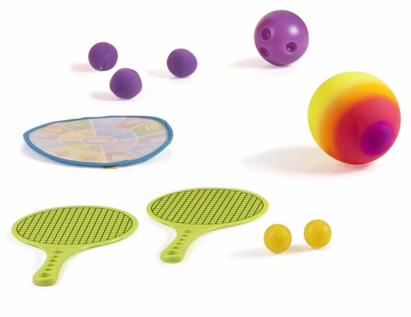 FEBER Dom Aktywności Wielofunkcyjny Domek  6 w 1 z Dołączonymi Grami - 006