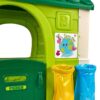 FEBER Domek ogrodowy Eco Karmnik Segregacja Odpadów Imitacja Panelu Słonecznego - 008