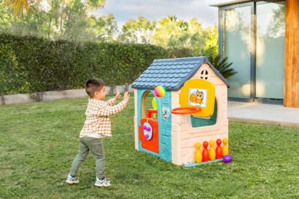 FEBER Dom Aktywności Casual Wielofunkcyjny 6 w 1 z Dołączonymi Grami - 003