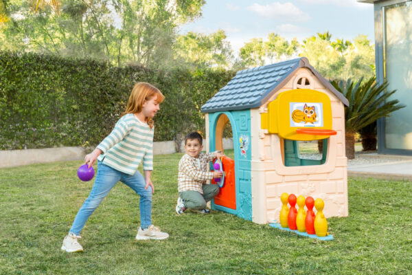 FEBER Dom Aktywności Casual Wielofunkcyjny 6 w 1 z Dołączonymi Grami - 006