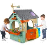 FEBER Domek ogrodowy Recycle Eco Segregacja Odpadów Zielona Energia - 001