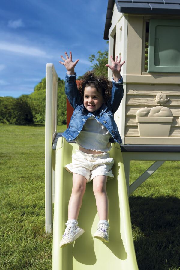 Smoby Domek Na Palach Ze Zjeżdżalnią - 003