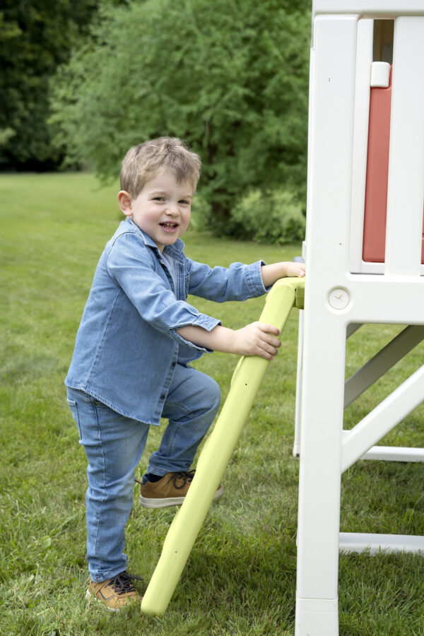 Smoby Domek Na Palach Ze Zjeżdżalnią - 005