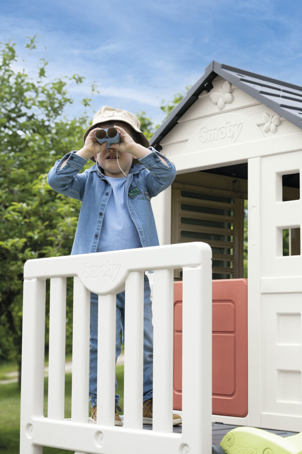 Smoby Domek Na Palach Ze Zjeżdżalnią - 006