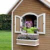 AXI Drewniany Domek z Oknami Alex Playhouse 178 cm - 008