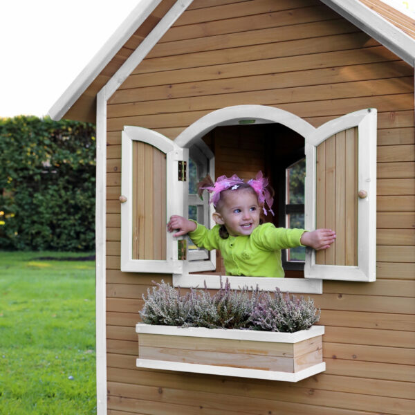 AXI Drewniany Domek z Oknami Alex Playhouse 178 cm - 008