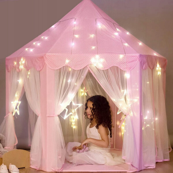 WOOPIE Namiot Zamek Księżniczki XXL Domek do Domu i Ogrodu - 003