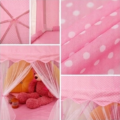 WOOPIE Namiot Zamek Księżniczki XXL Domek do Domu i Ogrodu - 009