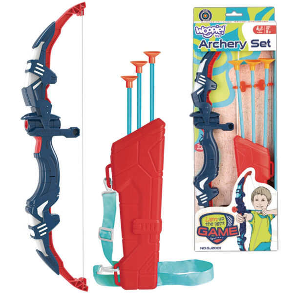 WOOPIE Zestaw Małego Łucznika Łuk Strzały 5el. - 001
