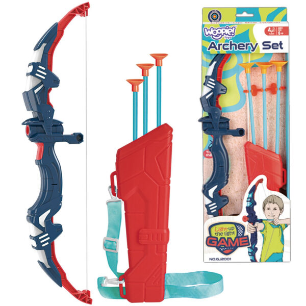 WOOPIE Zestaw Małego Łucznika Łuk Strzały 5el. - 001