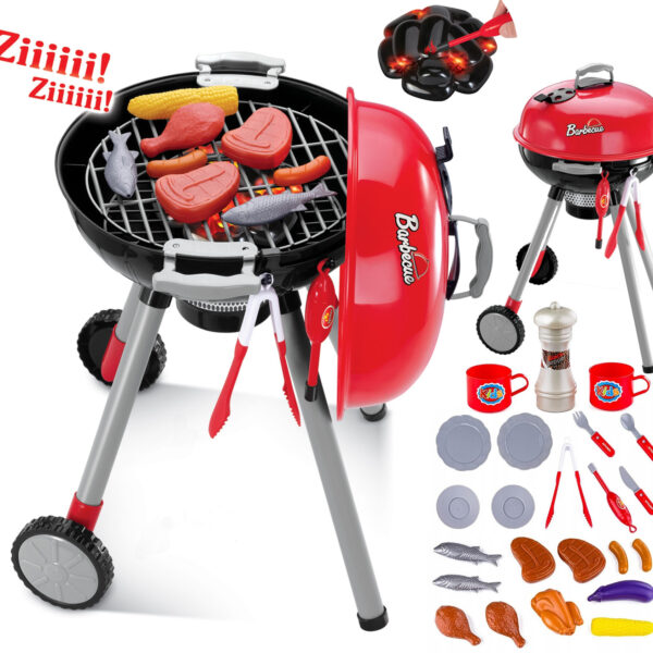 WOOPIE Grill dla Dzieci ze Światłem i Dźwiękiem + Akc. - 001